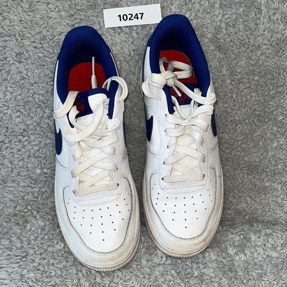 Nike Air Force 1 Low White Navy Red Youth‎ Size 6Y CT3839 101 Sneakers - Picture 11 of 12